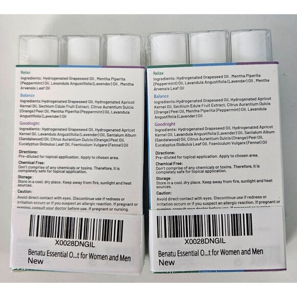 Pack of 2 BeNatu Premium Grade Take Life Easy Essential Oils Roll On Men/Women - Picture 5 of 7